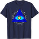 Evil Eye Curse Protection Seeing Eye Nazar Mati Evil Eye T-Shirt - T-Shirt | Navy