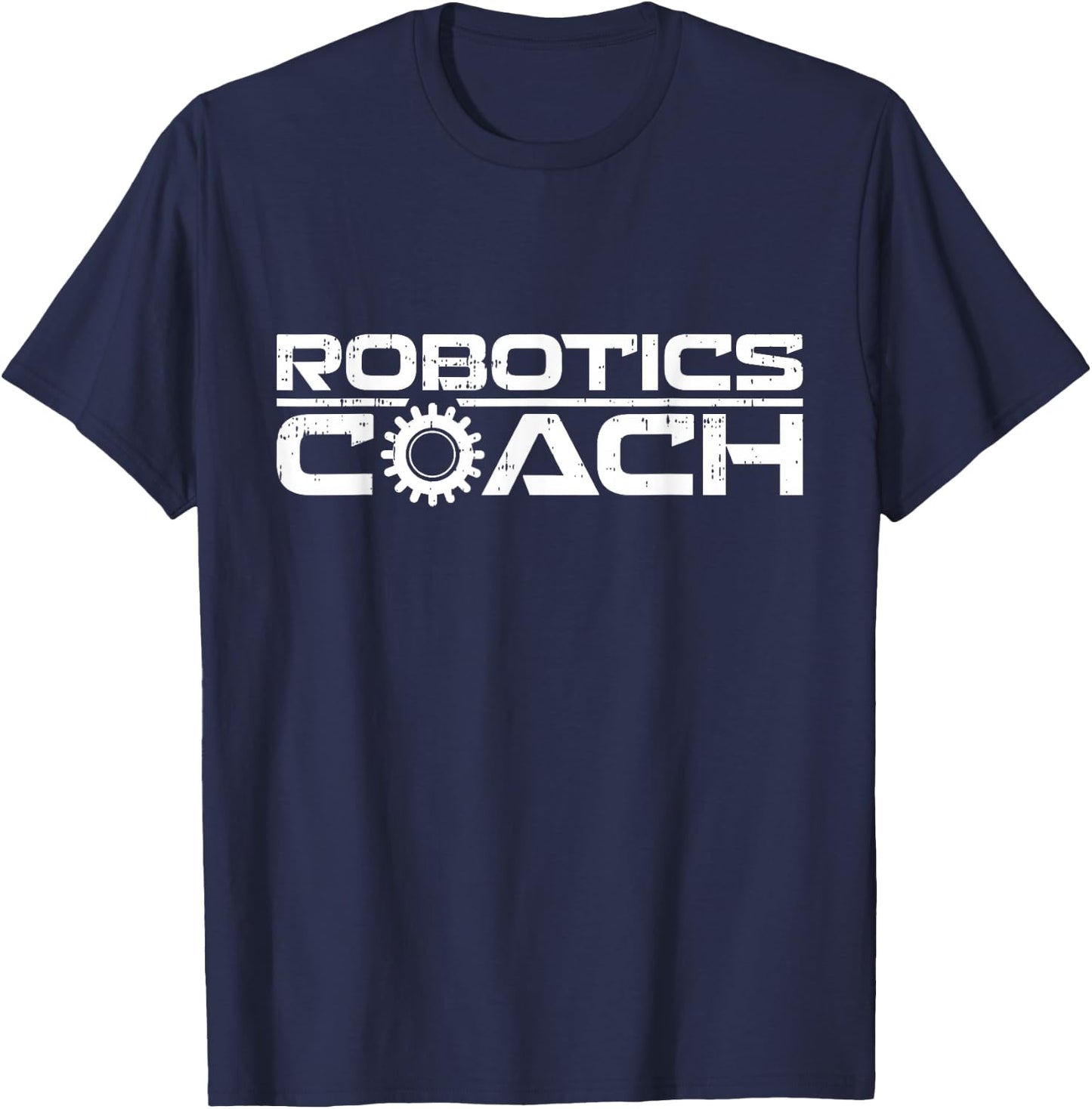 Robotics Coach T-Shirt - T-Shirt | Navy