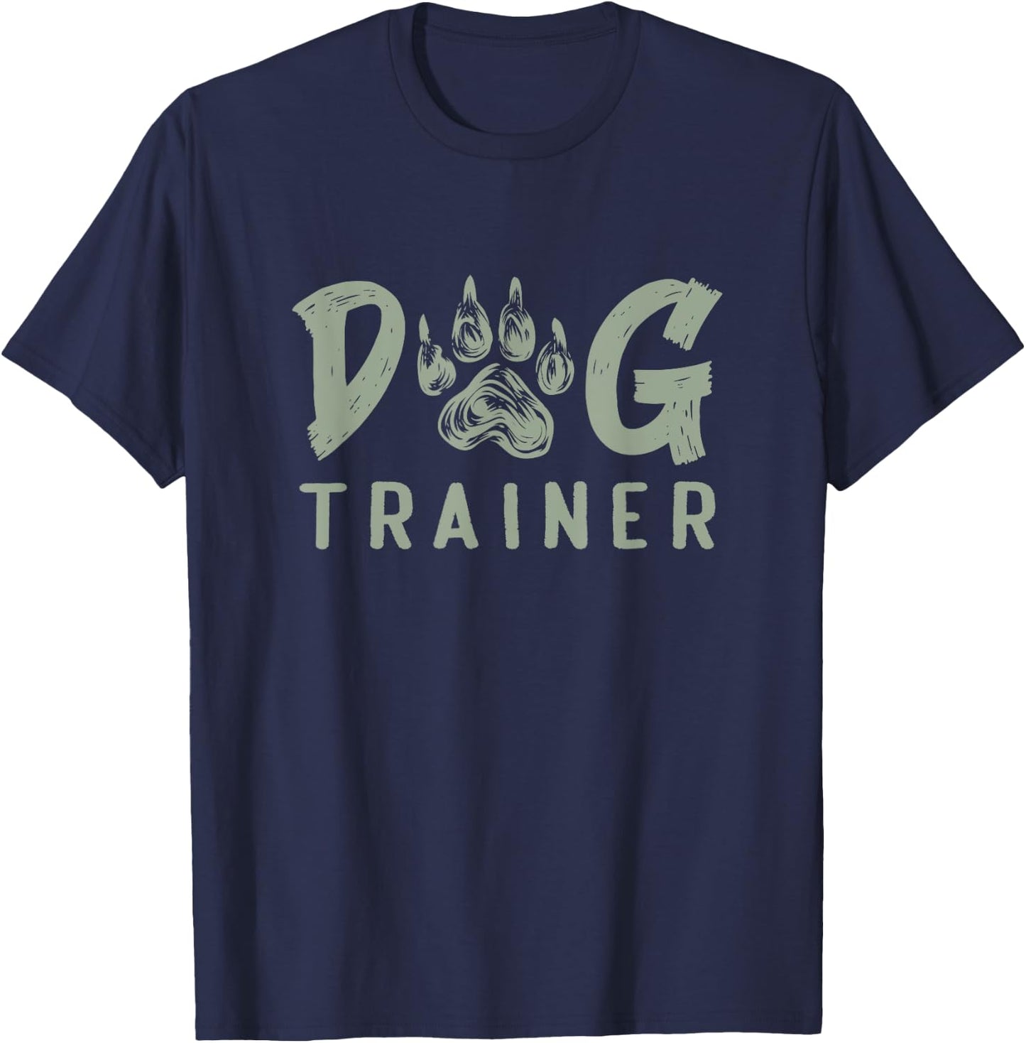 Dog Trainer Men Women Girls Kids T-Shirt - T-Shirt | Navy