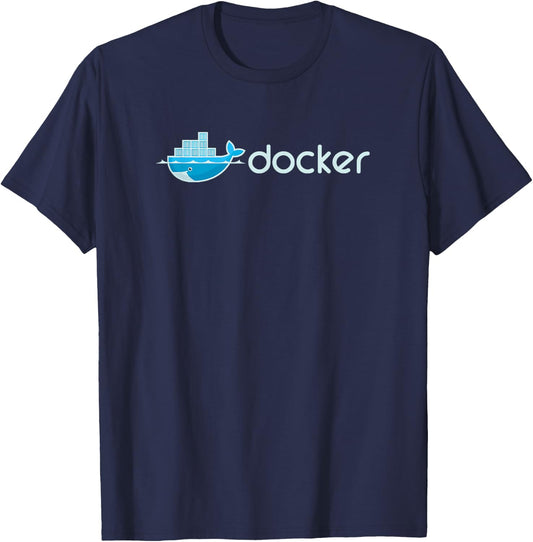 Docker Engine - Build Applications in Isolated Containers T-Shirt - T-Shirt | Navy