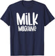 Milk Machine Breastfeeding Awareness Women Nursing T-Shirt - T-Shirt | Navy
