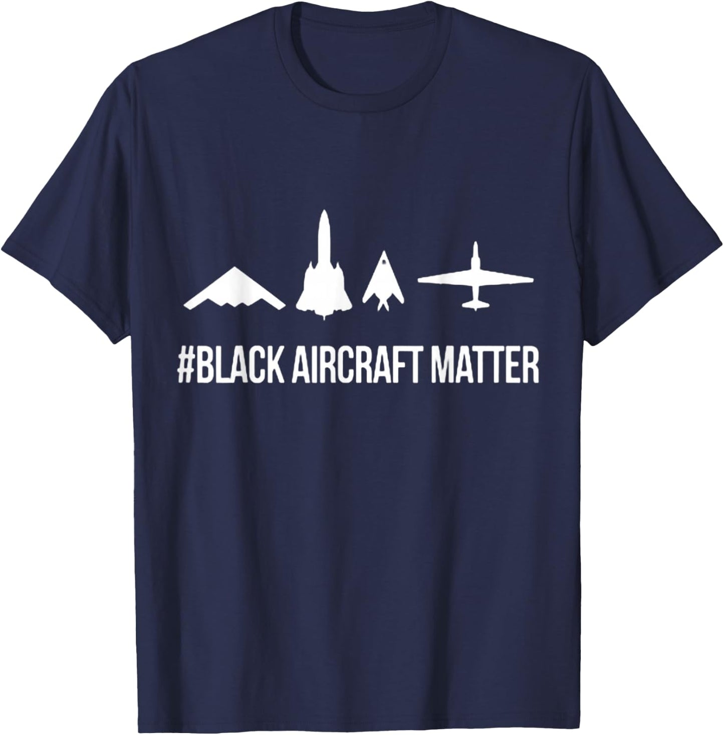 Mechanic Gift- Black Aircraft Matter For Aircraft Mechanic T-Shirt - T-Shirt | Navy