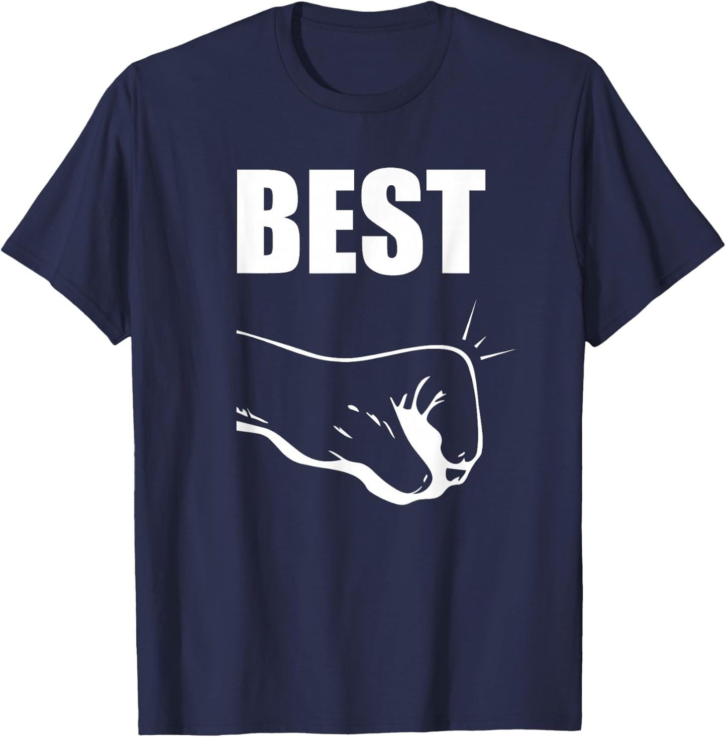 Best Buds Best Friend T Shirts - Matching BFF Outfits T-Shirt - T-Shirt | Navy