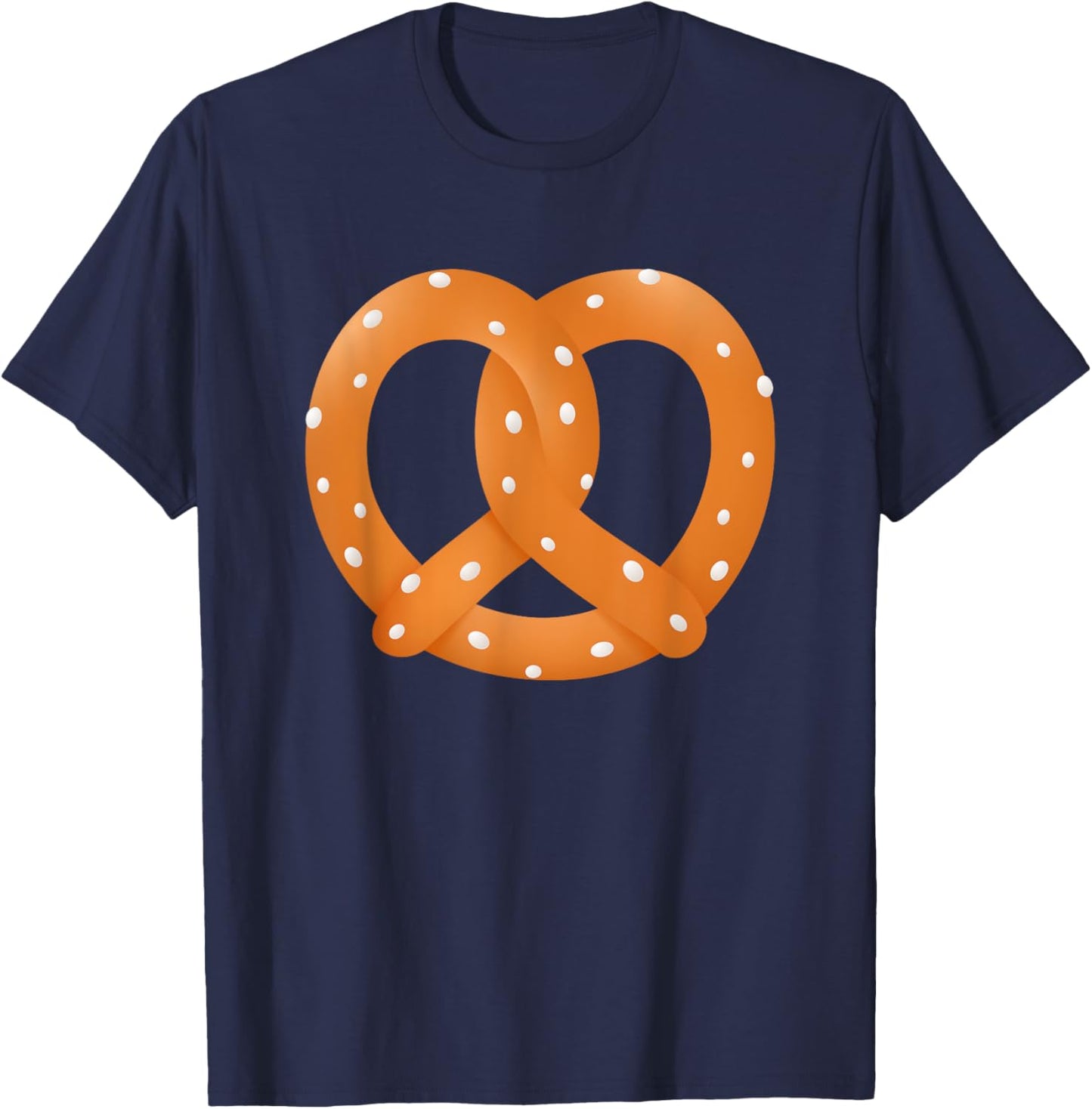 Pretzel Costume Funny Halloween T-Shirt - T-Shirt | Navy