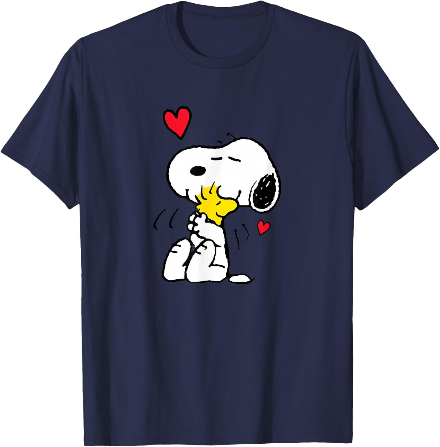 Peanuts - Snoopy Lots of Love T-Shirt - T-Shirt | Navy