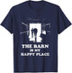 The Barn Is My Happy Place Horse Lover Men Kids T-Shirt - T-Shirt | Navy