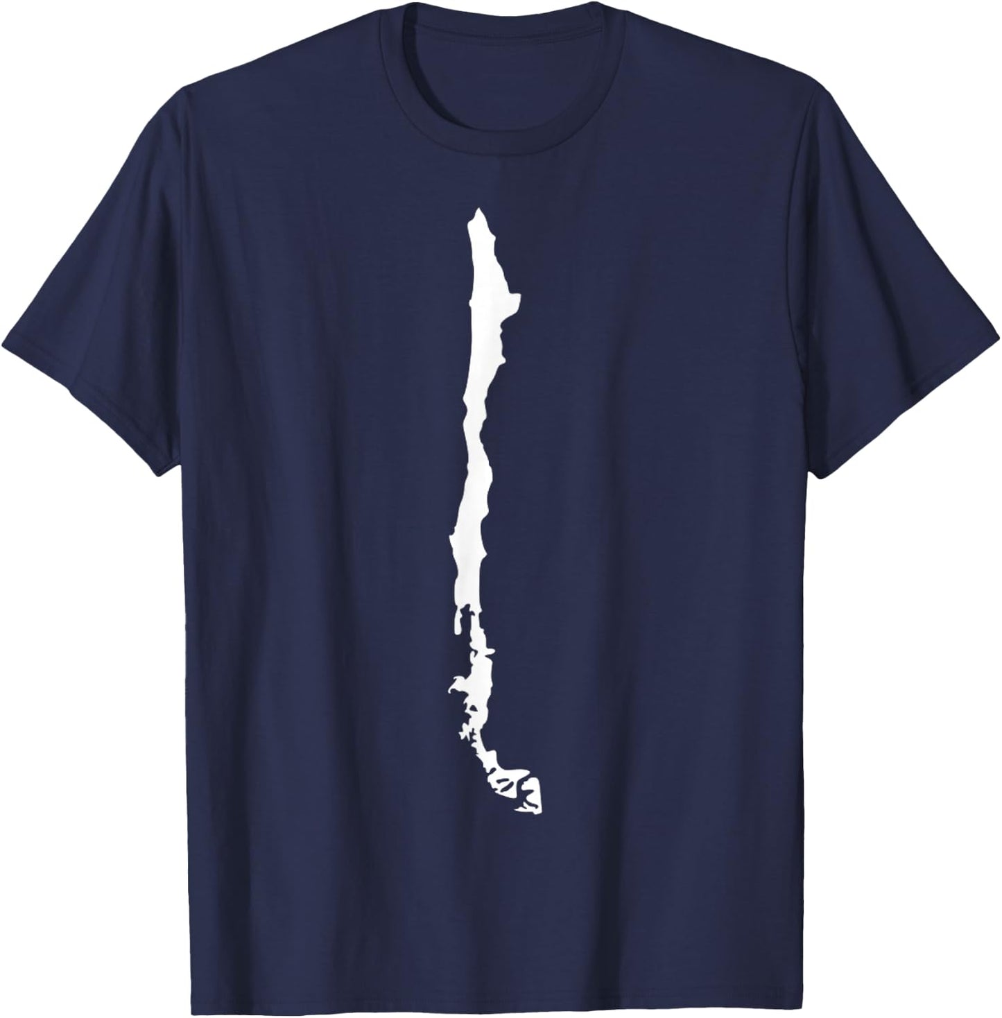 Chile map T-Shirt - T-Shirt | Navy