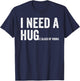 I Need A Huge Glass Of Vodka Funny Vodka Fan T-Shirt - T-Shirt | Navy