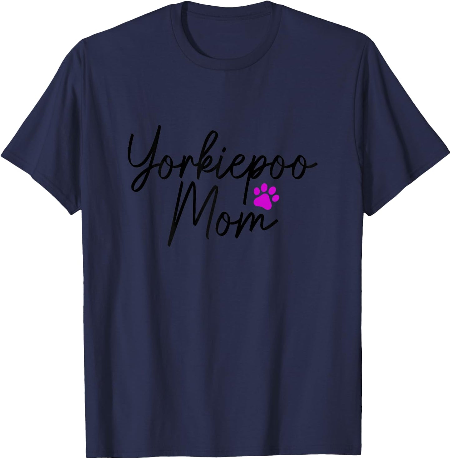 Yorkiepoo Mom Dog Owner Yorkiepoo Mama T-Shirt - T-Shirt | Navy