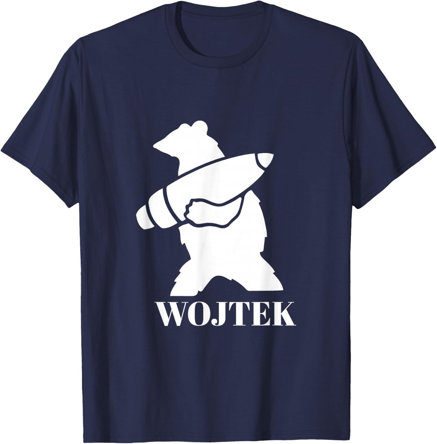 Wojtek The Bear - Polish WWII T-Shirt - T-Shirt | Navy