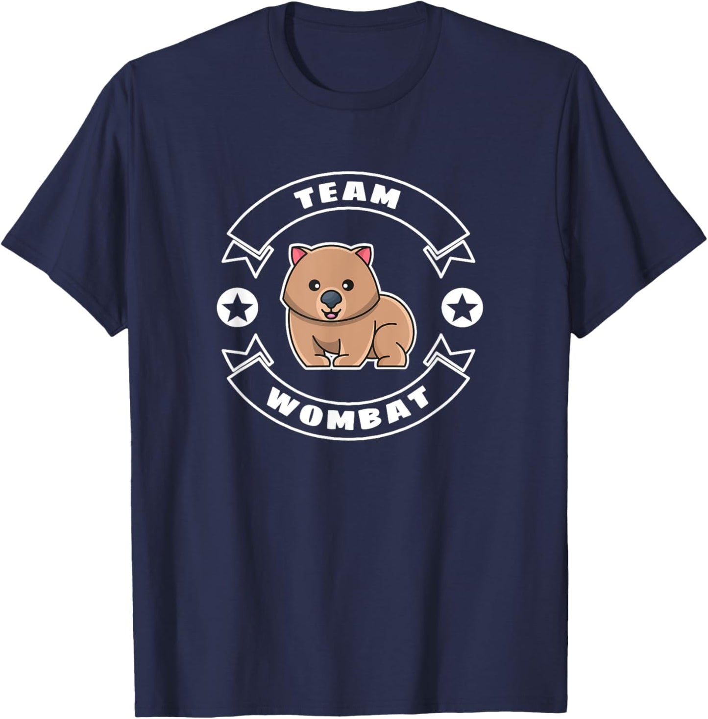 Shirts & Gifts For Australians, Australia Lovers Team Wombat T-Shirt - T-Shirt | Navy