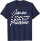 JASMINE Gift Name Funny Personalized Women Birthday Joke T-Shirt - T-Shirt | Navy