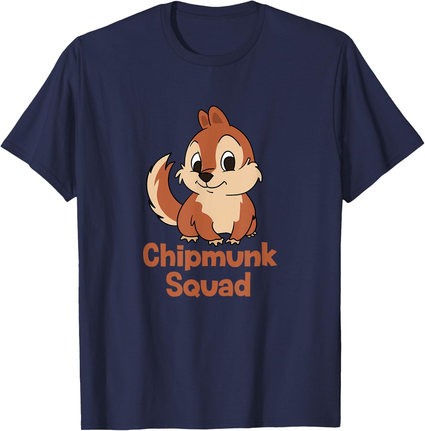 Chipmunk Squad Forest Animal Nature Lover T-Shirt - T-Shirt | Navy