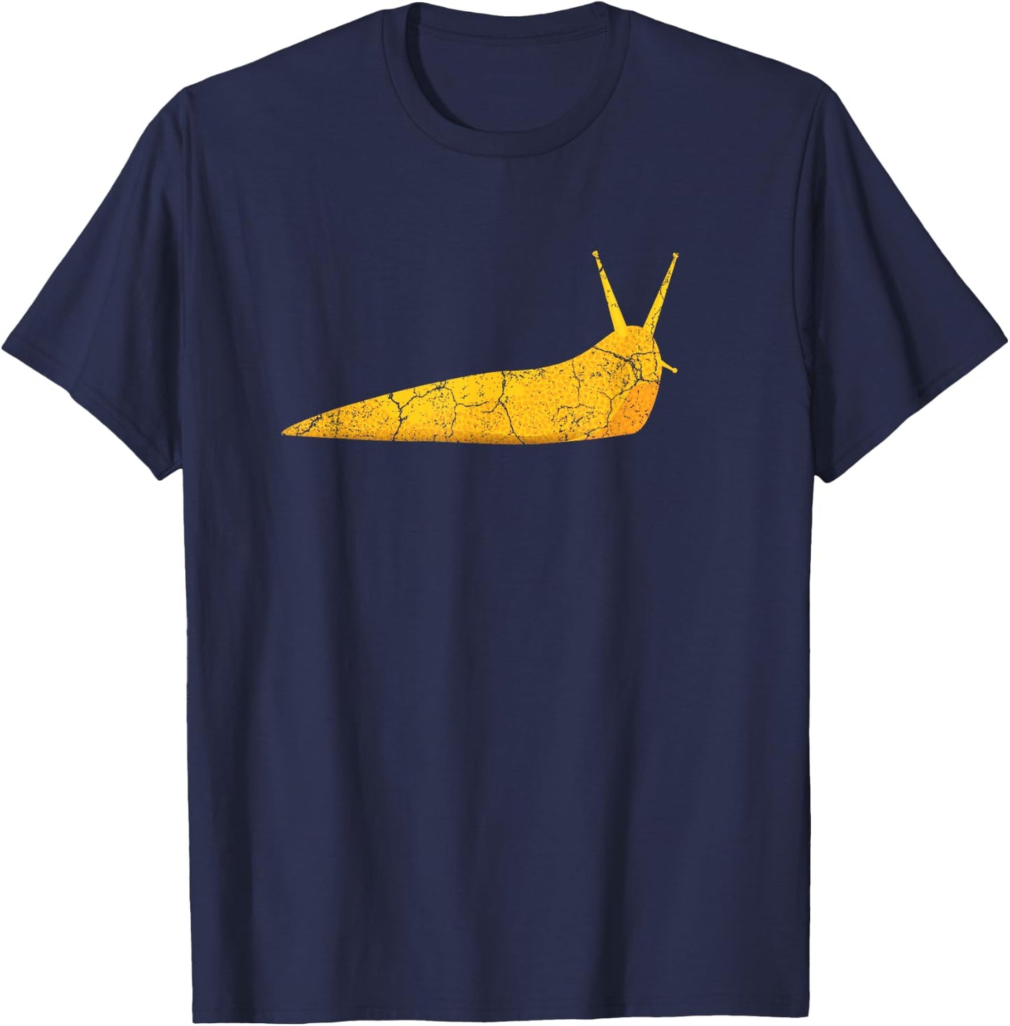 Banana Slug – Exotic Slug Lover Ecosystem Zoology Lover T-Shirt - T-Shirt | Navy