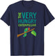 Eric Carle The Very Hungry Caterpillar Children's Book T-Shirt - T-Shirt | Navy