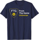 Football is A Universe T-Shirt - T-Shirt | Navy