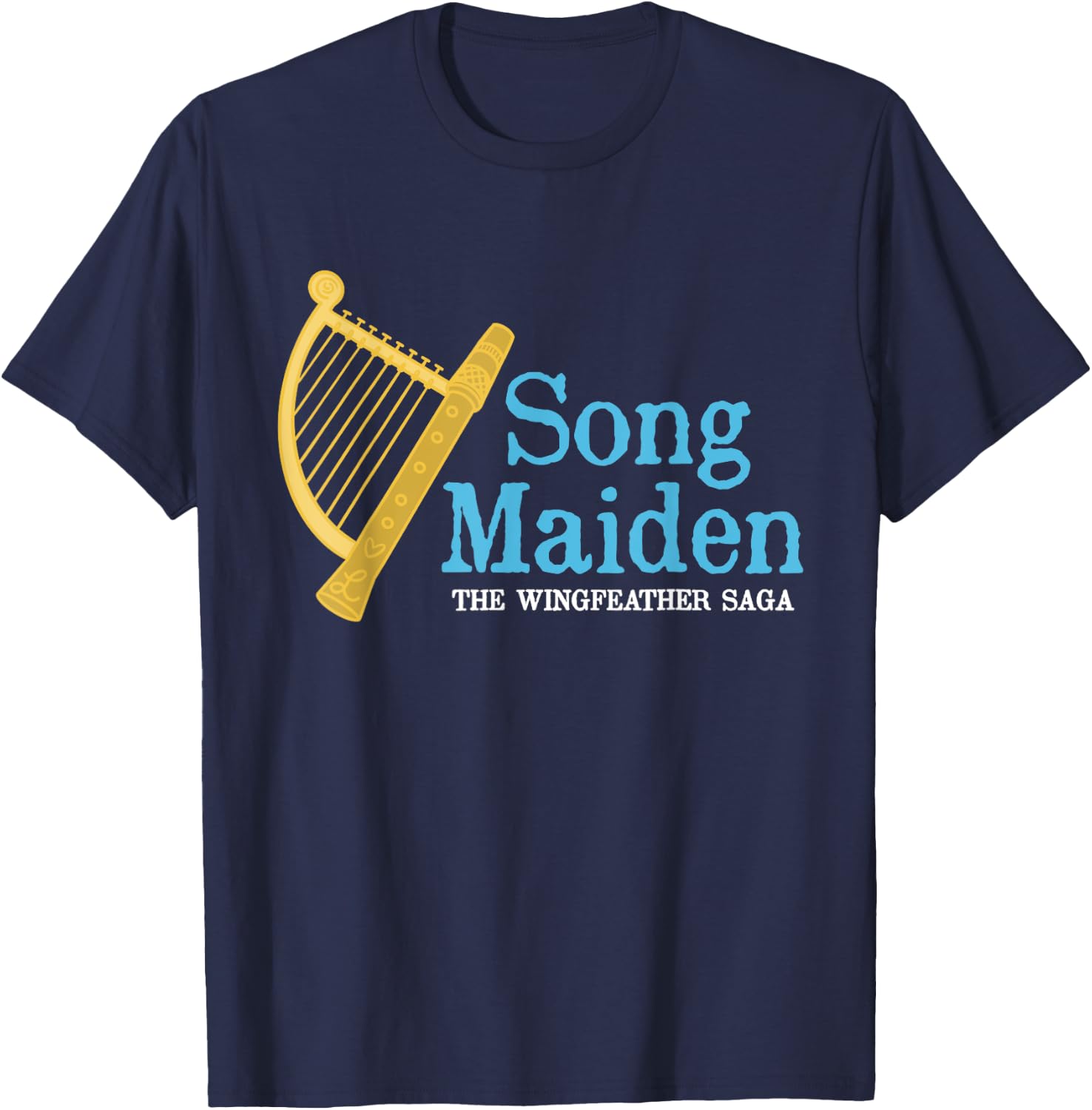 UNOFFICIAL - Wingfeather fan art Song Maiden T-Shirt - T-Shirt | Navy