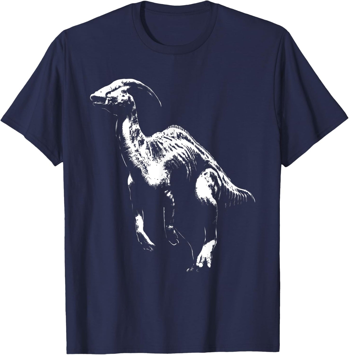 Prehistoric dinosaur parasaurolophus Gift children T-Shirt - T-Shirt | Navy