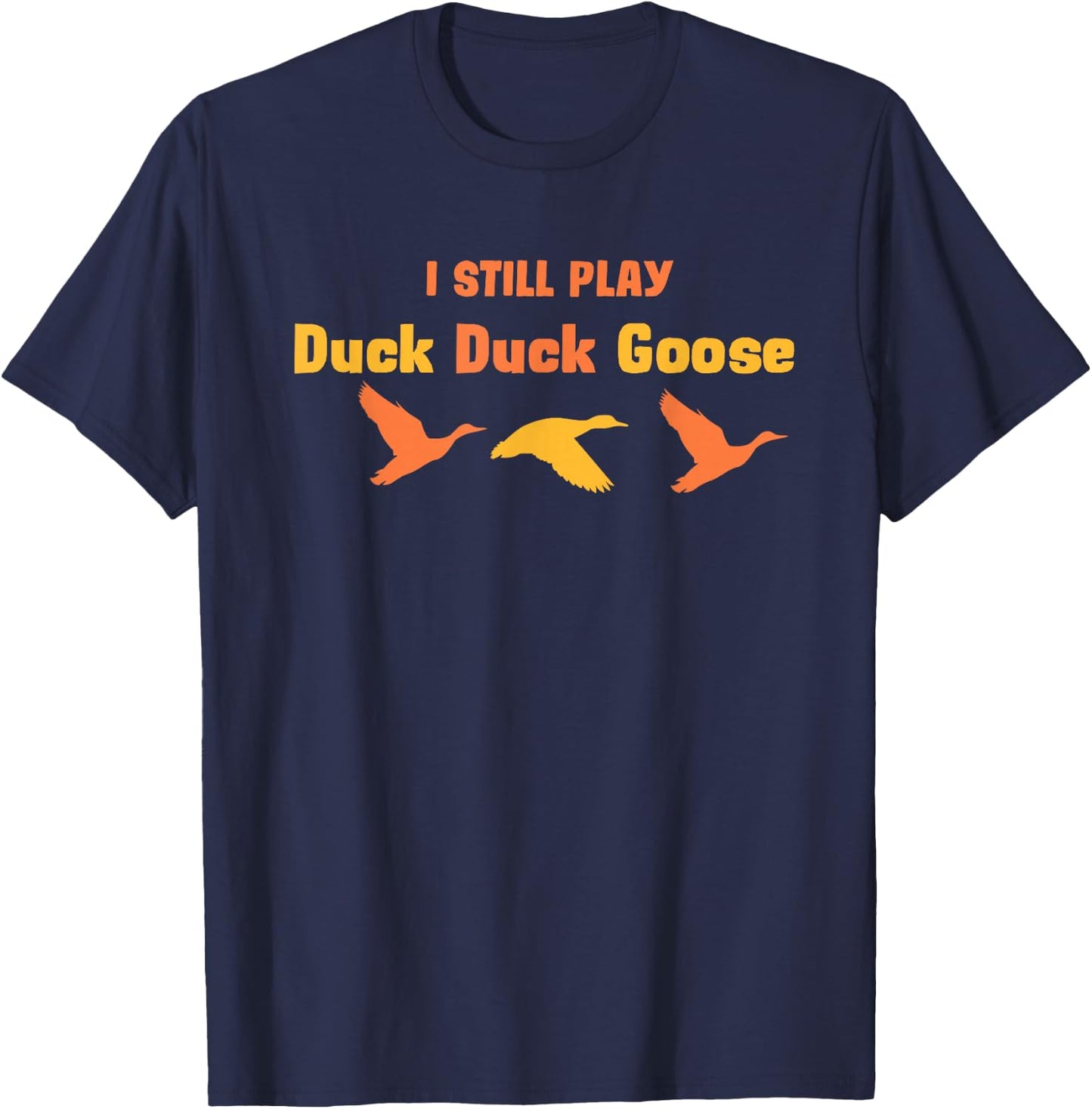 Funny Duck Hunting Game Design For Duck Hunter T-Shirt - T-Shirt | Navy