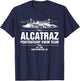 Alcatraz Penitentiary Swim Team Jail Prisoner T-Shirt - T-Shirt | Navy