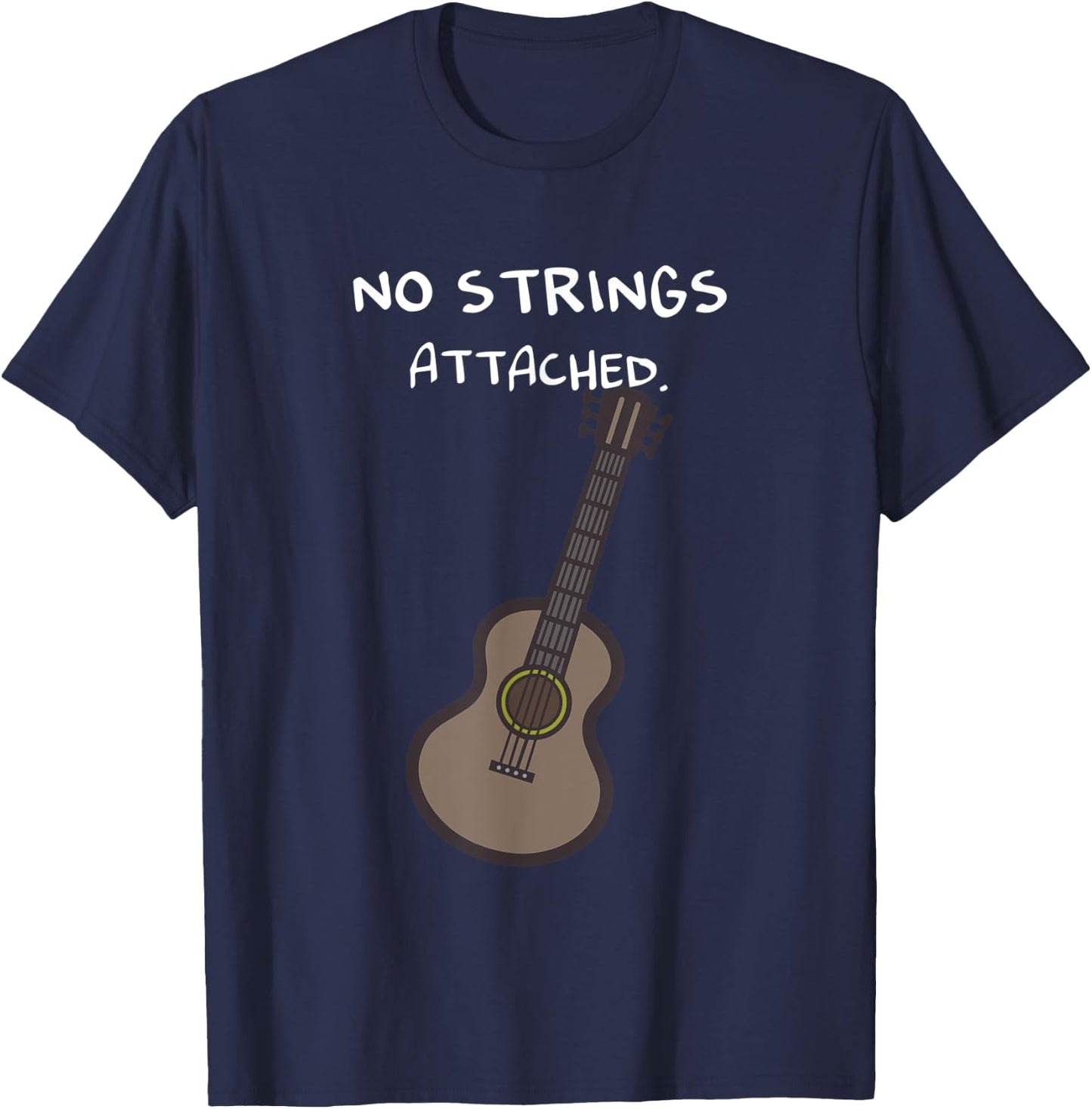 No strings attached. T-Shirt - T-Shirt | Navy