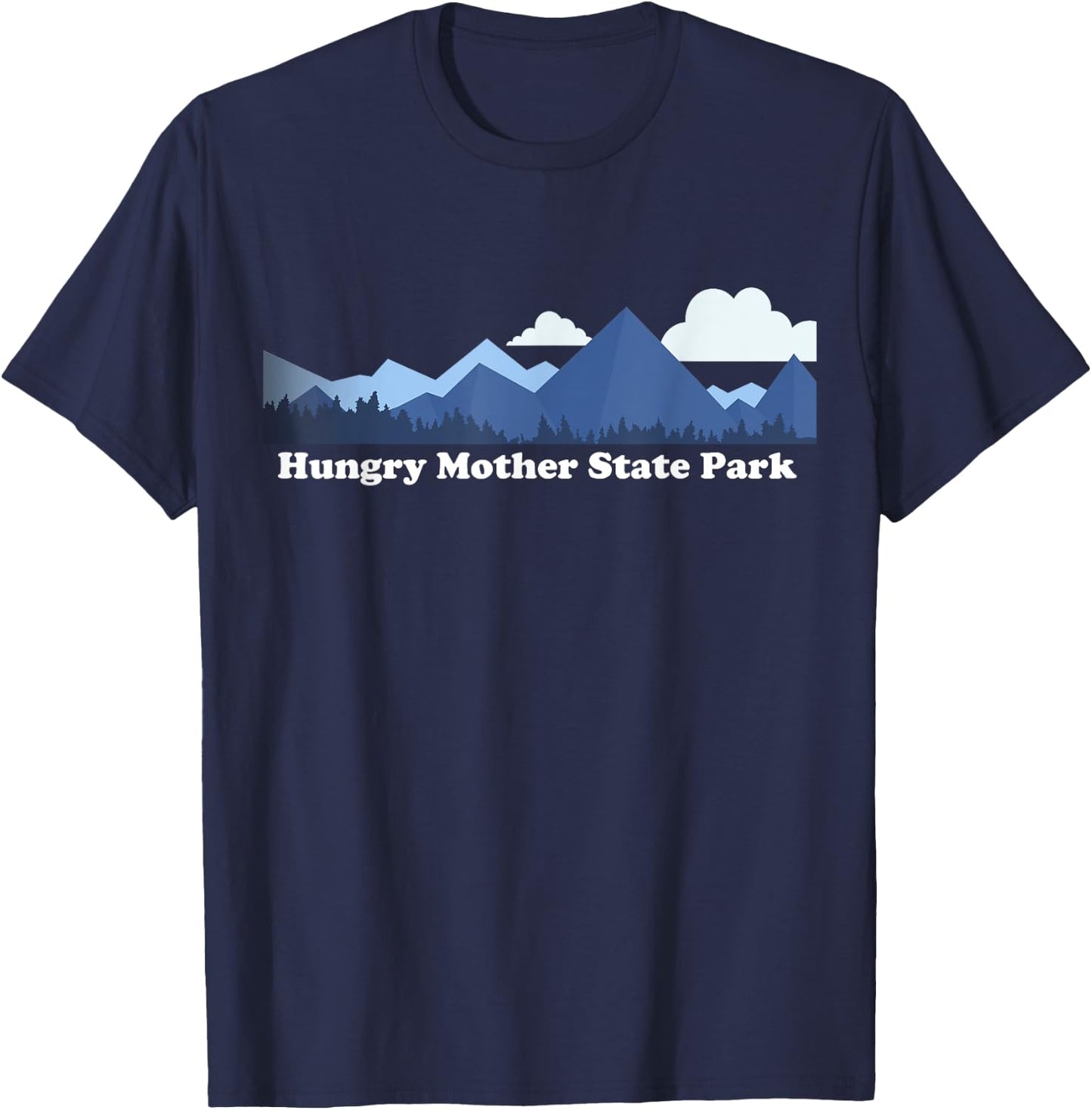 Hungry Mother State Park Virginia Mountains Hiking T-Shirt - T-Shirt | Navy