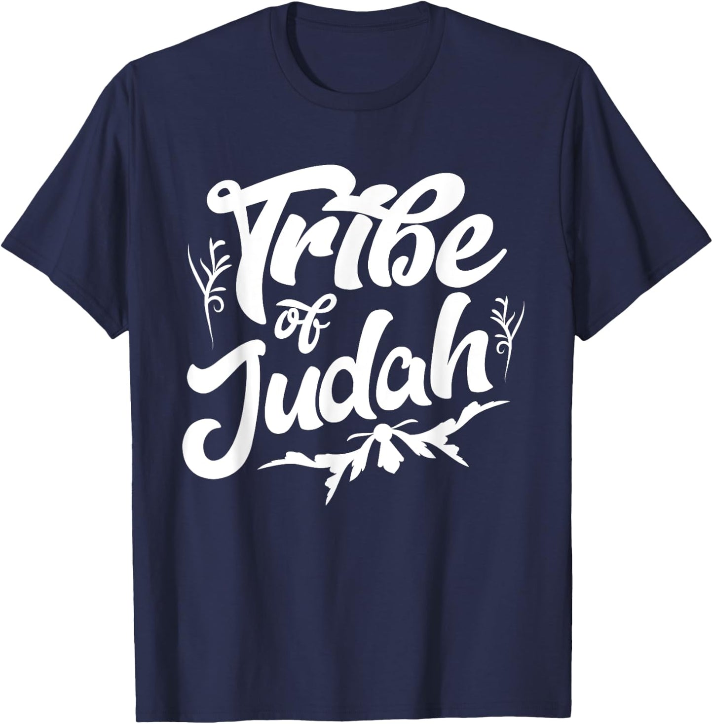 Hebrew Israelite Clothing Lion Tribe of Judah Torah Yah God T-Shirt - T-Shirt | Navy
