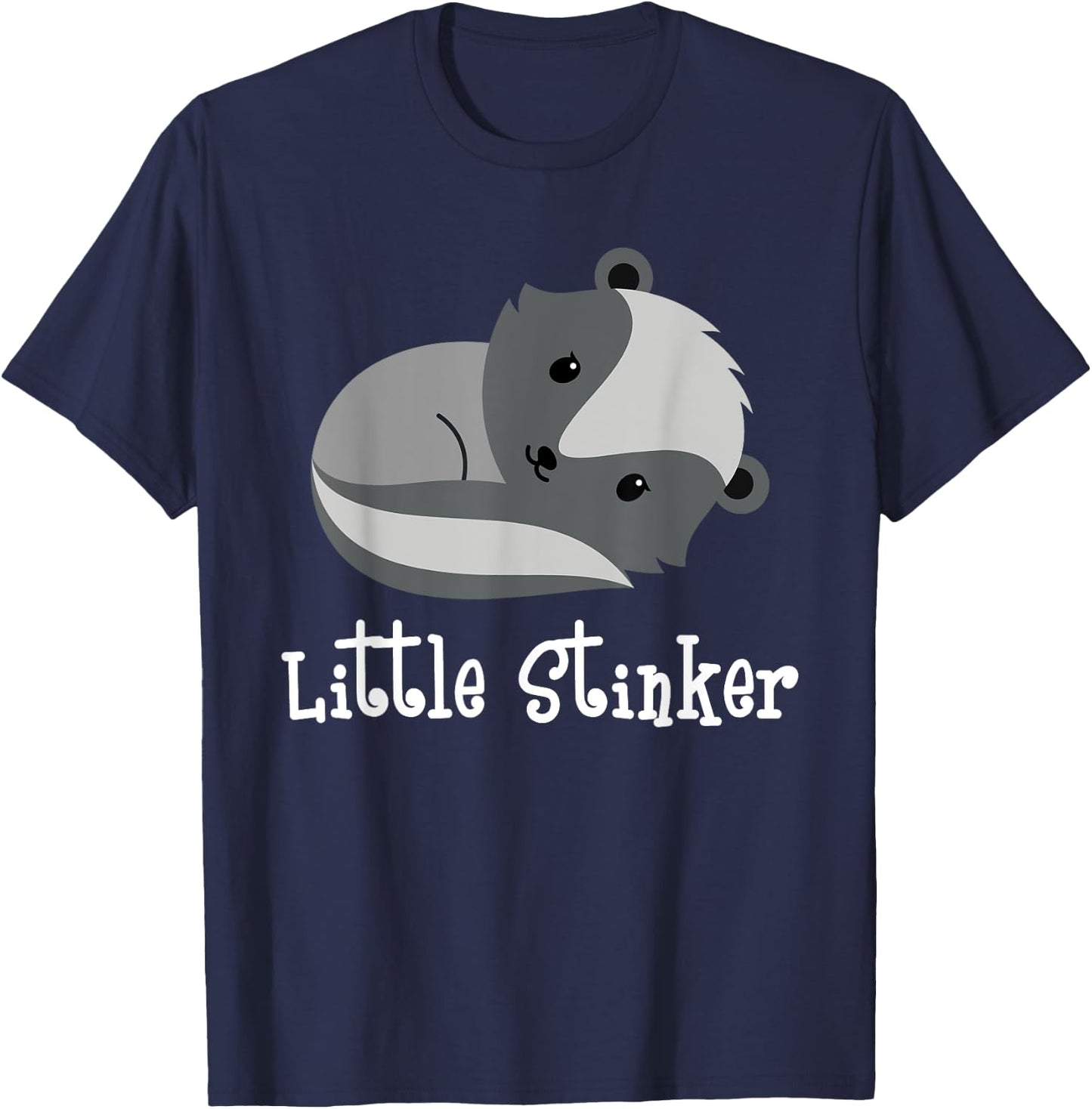 Little Stinker - Skunk Owner Zoologist Zookeeper Pet Lover T-Shirt - T-Shirt | Navy