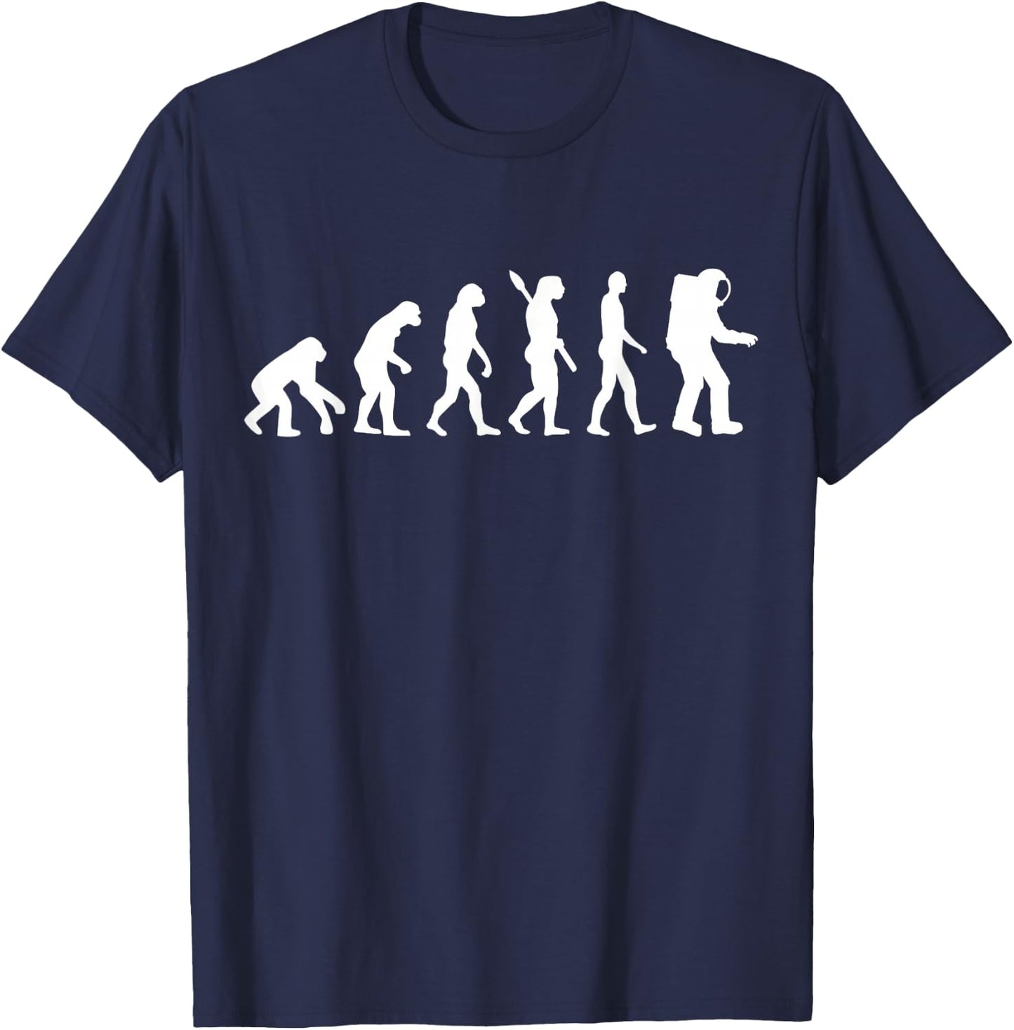 Evolution Astronaut T-Shirt - T-Shirt | Navy