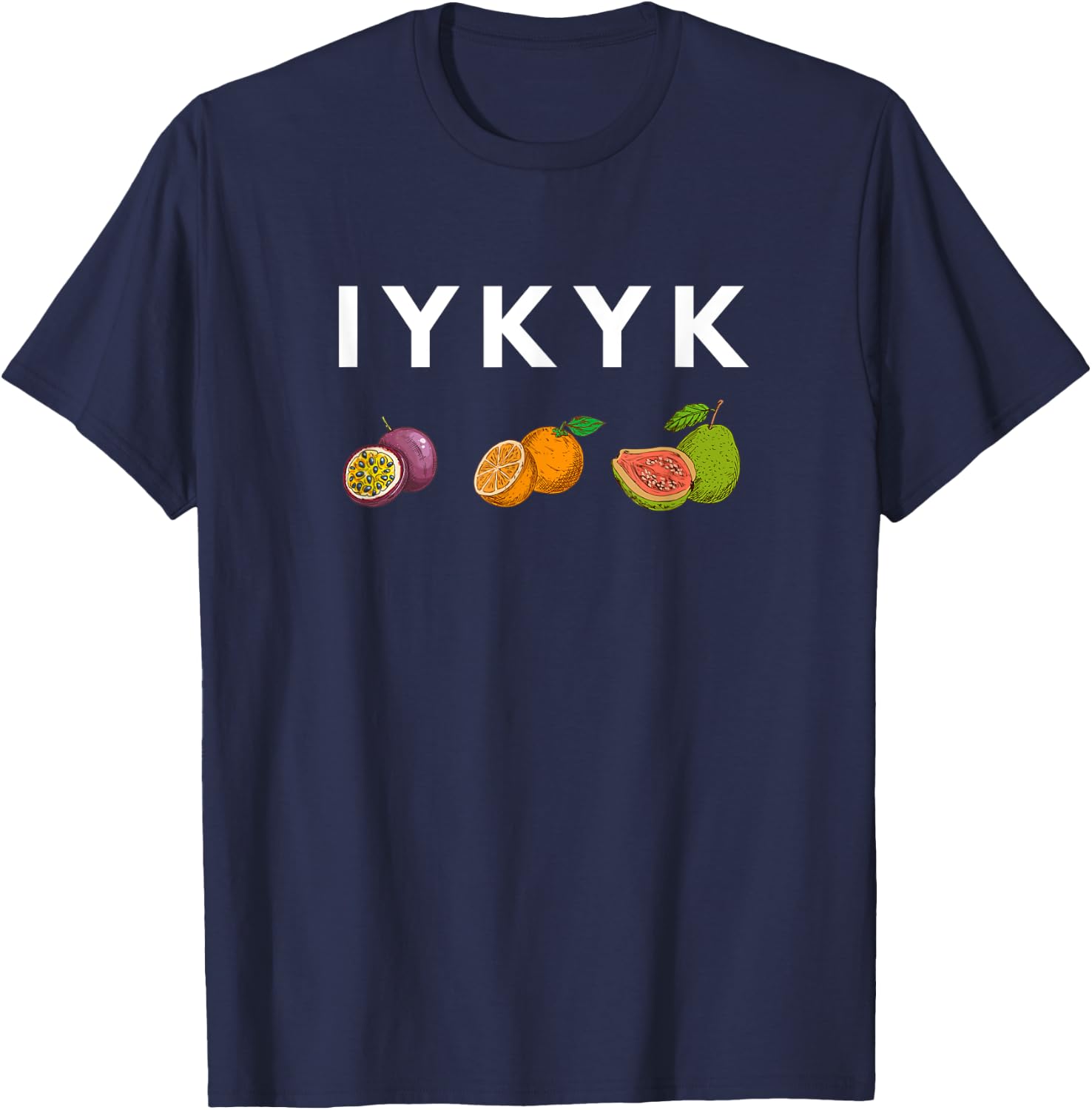 Passion Orange Guava - If You Know You Know - Resort Juice T-Shirt - T-Shirt | Navy