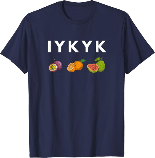 Passion Orange Guava - If You Know You Know - Resort Juice T-Shirt - T-Shirt | Navy