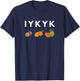 Passion Orange Guava - If You Know You Know - Resort Juice T-Shirt - T-Shirt | Navy
