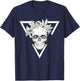 Fashion Skull Graphic T-Shirt - T-Shirt | Navy