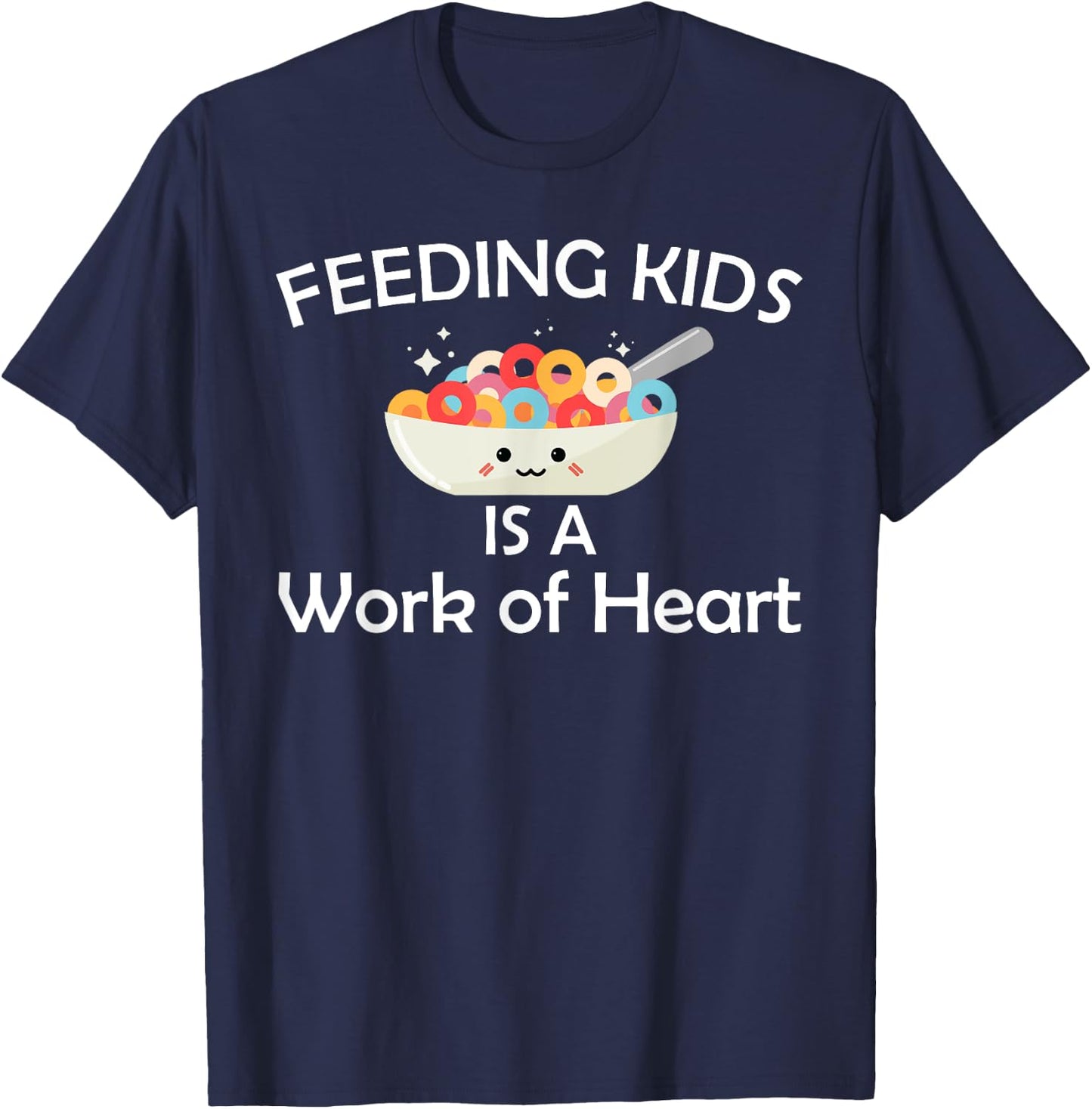 Funny Lunch Lady Design School Cafeteria Workers T-Shirt - T-Shirt | Navy
