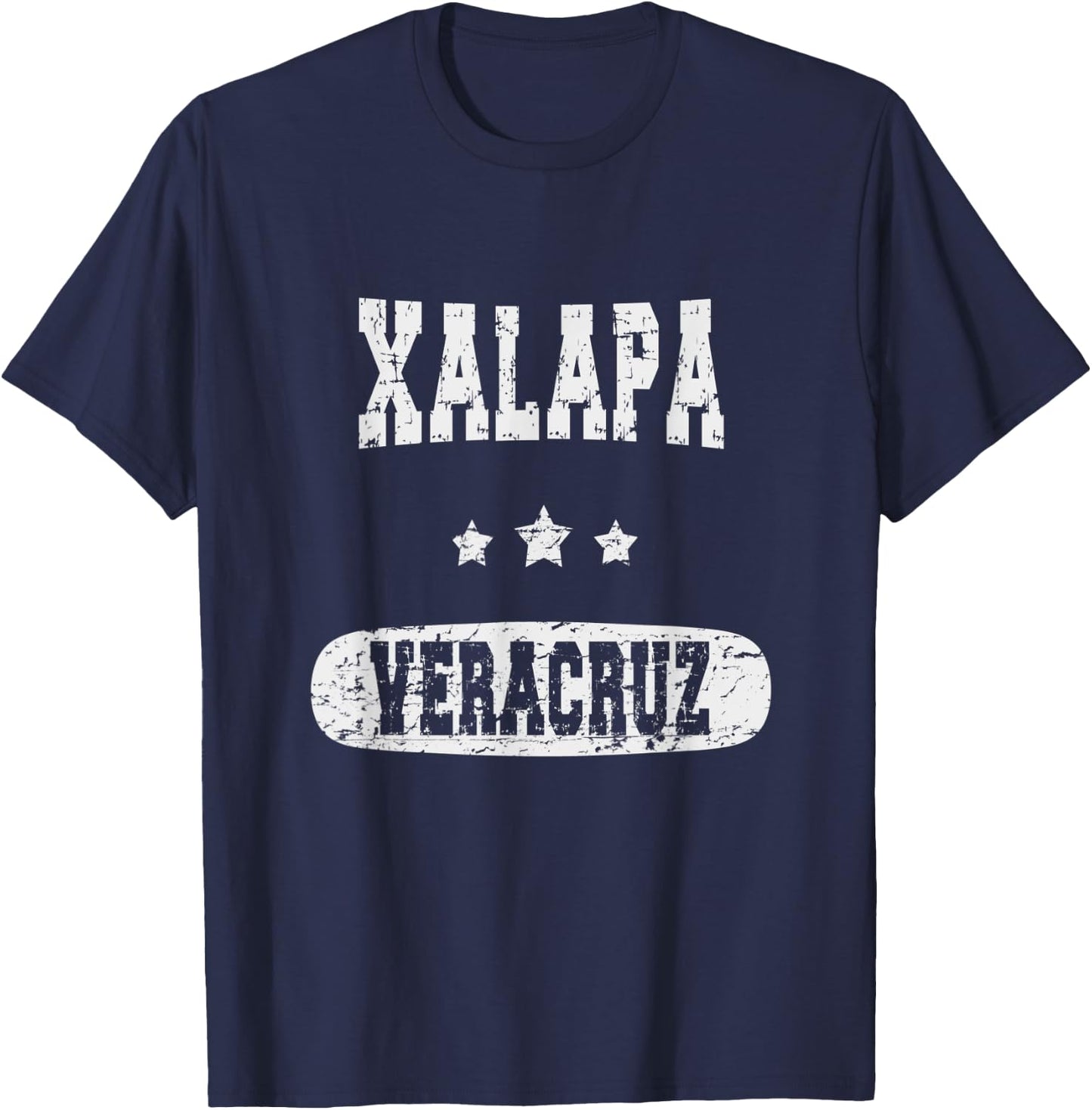 Vintage Xalapa, Veracruz T-Shirt - T-Shirt | Navy