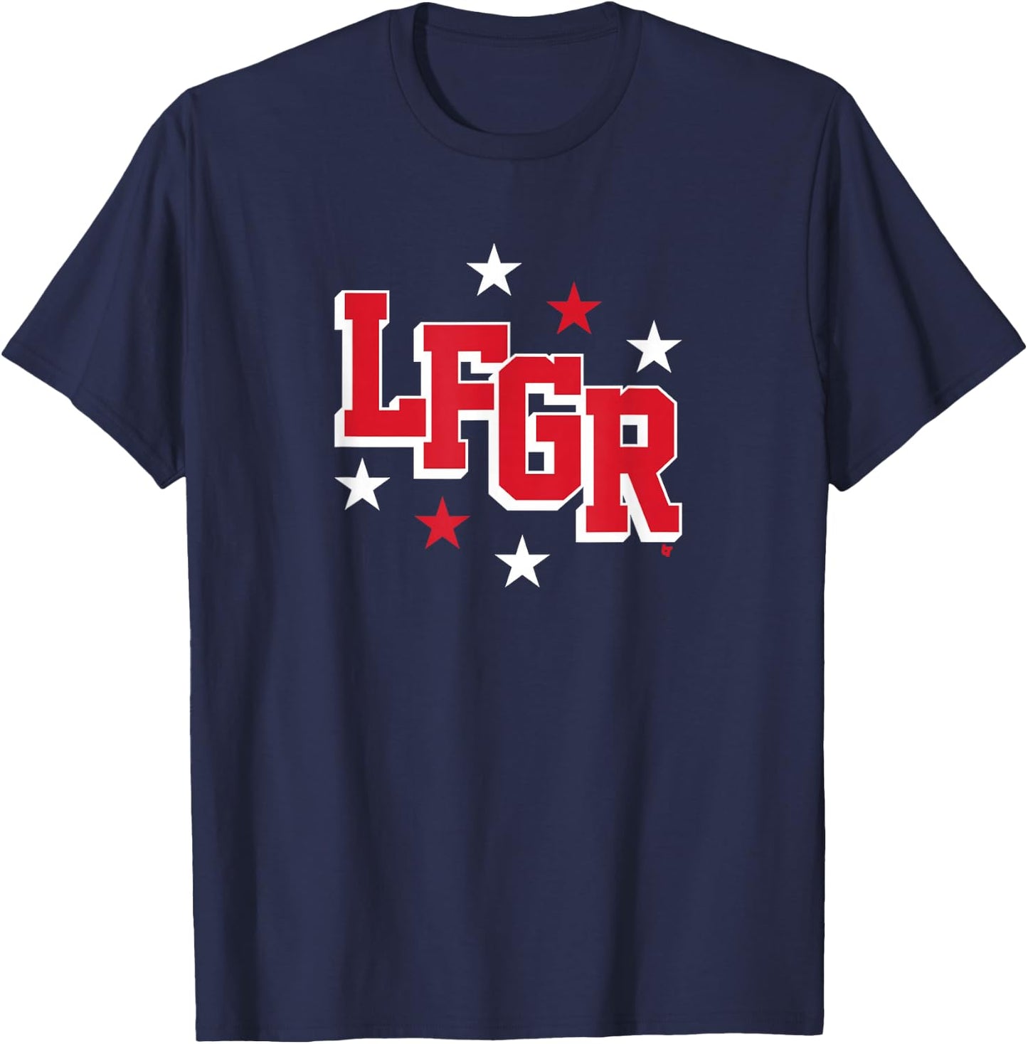 LFGR - New York Hockey T-Shirt - T-Shirt | Navy