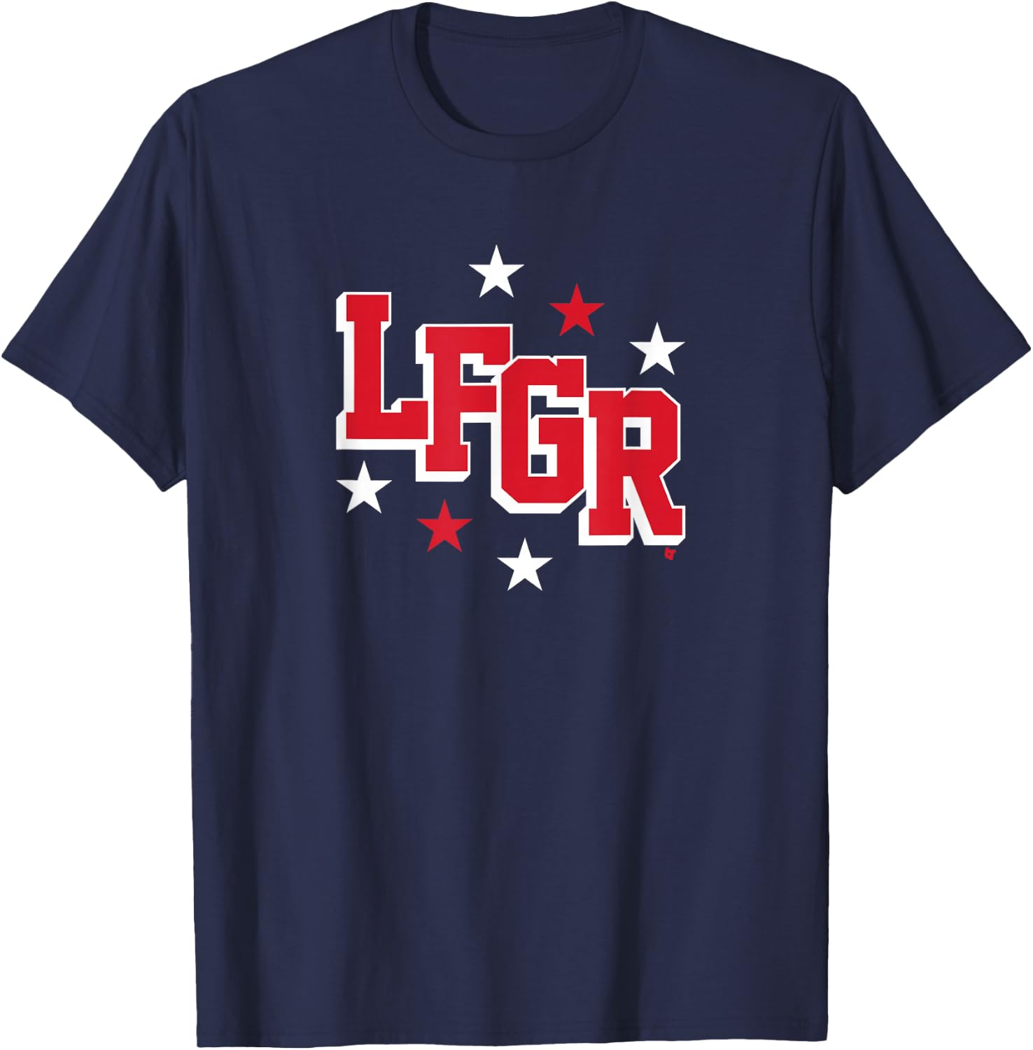 LFGR - New York Hockey T-Shirt - T-Shirt | Navy