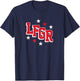 LFGR - New York Hockey T-Shirt - T-Shirt | Navy
