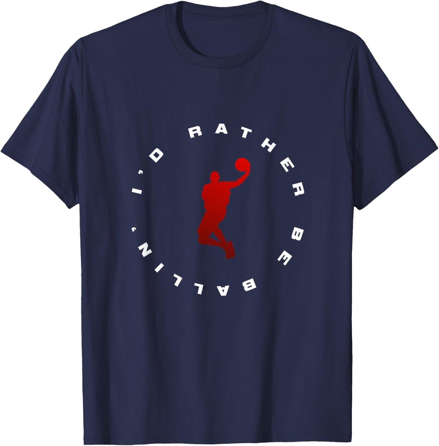 Basketball Apparel - Basketball Small T-Shirt - T-Shirt | Navy