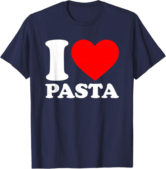 I Love Pasta T-Shirt - T-Shirt | Navy