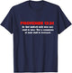 Proverbs 13:20 Jesus Christ Is Lord Revival Bible Christian T-Shirt - T-Shirt | Navy