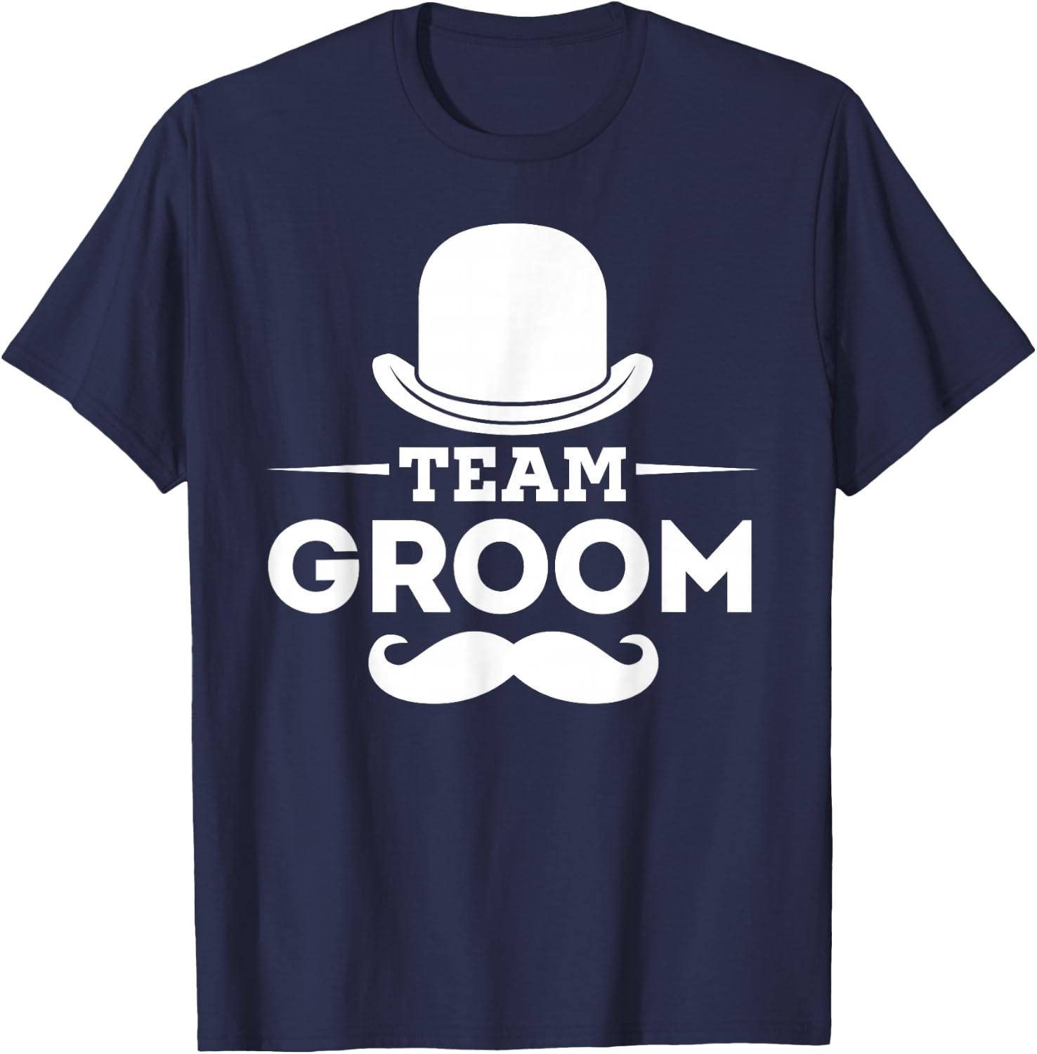 Team Groom Crew Party Squad Grooms Bachelor T-Shirt - T-Shirt | Navy