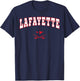Lafayette High School Generals C2 T-Shirt - T-Shirt | Navy