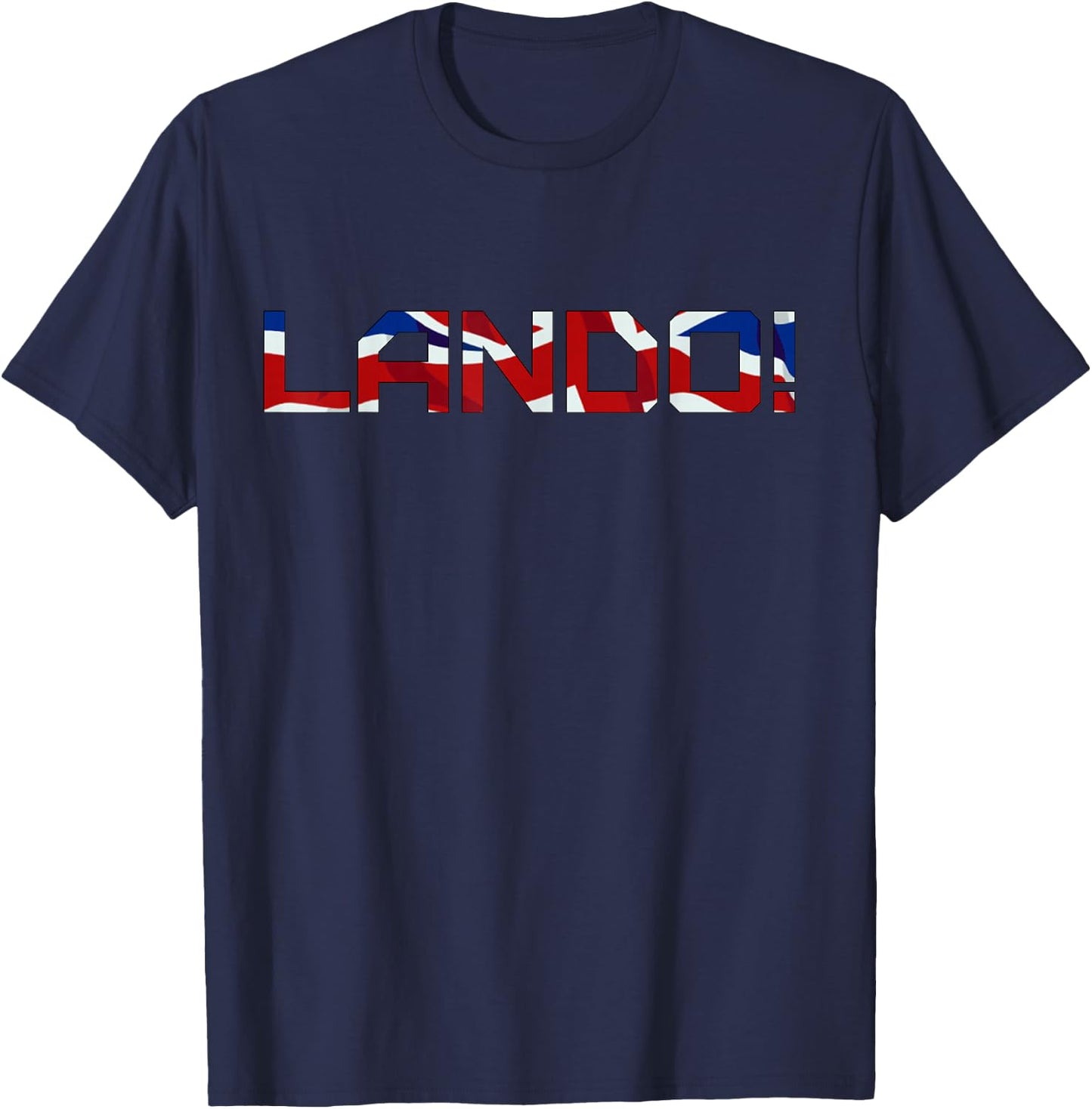 Let's Go Lando T-Shirt - T-Shirt | Navy