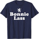 Scottish Ancestry - Funny Scotland Bonnie Wee Lass T-Shirt - T-Shirt | Navy