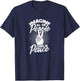 Imagine all the people living in peace - Peace T-Shirt - T-Shirt | Navy