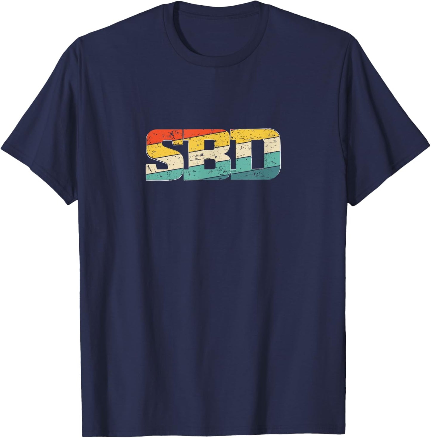 SBD / Squat Bench Deadlift / Powerlifting T-Shirt - T-Shirt | Navy
