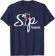 Sip Happens T-Shirt - T-Shirt | Navy