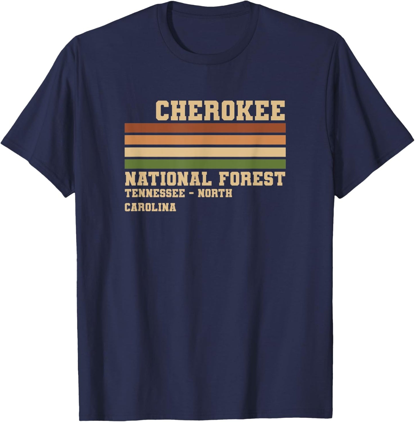 Cherokee National Forest T-Shirt - T-Shirt | Navy