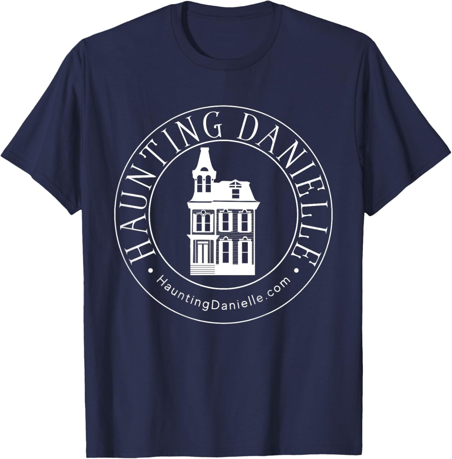 Haunting Danielle Back Logo T-Shirt - T-Shirt | Navy
